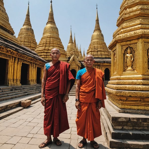 Comment organiser une visite des temples bouddhistes en Birmanie?