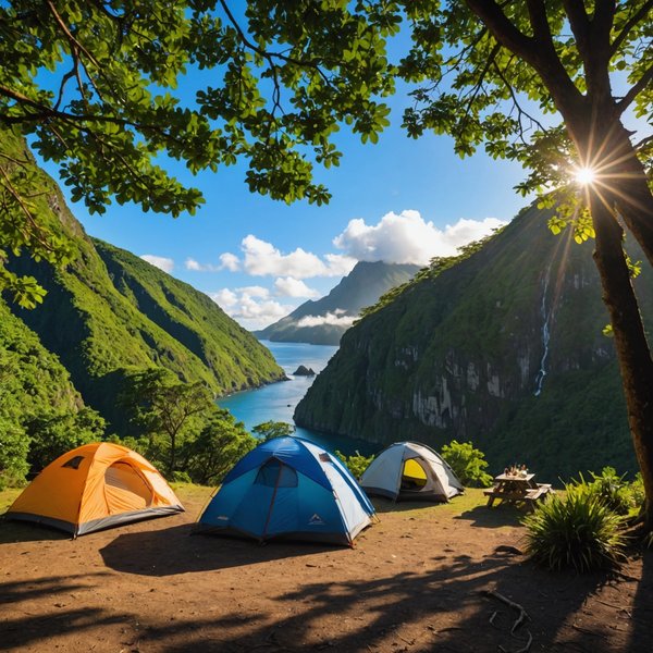 Quels sont les conseils pour un camping sur une île isolée?