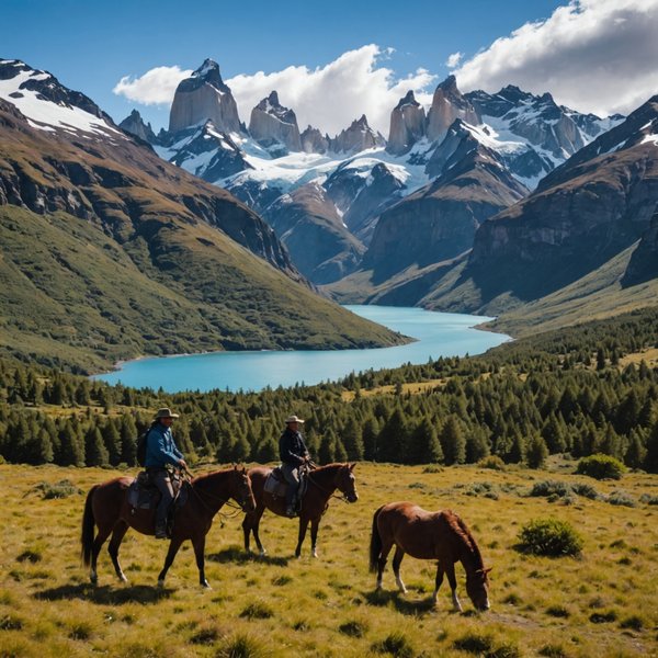 Quels sont les meilleurs itinéraires pour une balade à cheval en Patagonie chilienne?